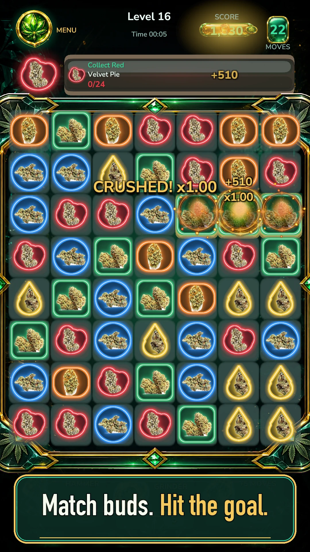 Bud Crush screenshot